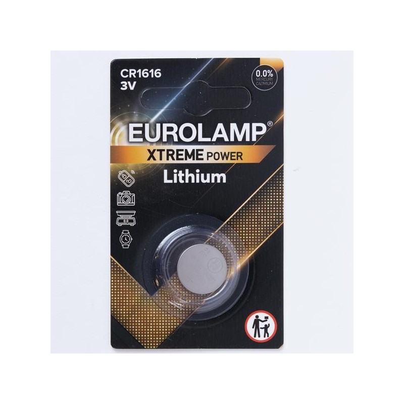 Lithium Pile  Extreme CR1616 1pcs 3V