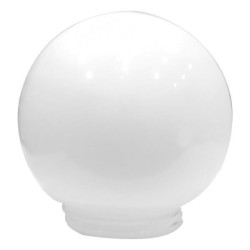Glas voor bakeliet E27 opbouw armatuur wit