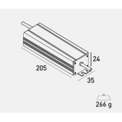 SPARE PART STRIP LED DRIVER - 50W - IP67 - Box