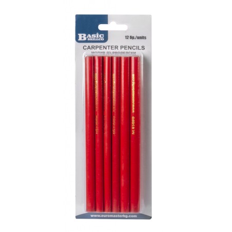 crayon de menuisier 12 pcs