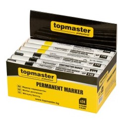 Markers 2 soorten zwart en geel / 24st display