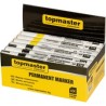 Markers 2 soorten zwart en geel / 24st display