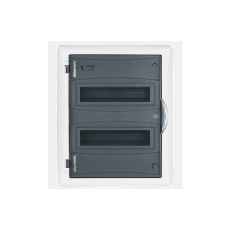 Verdeelkast opbouw 24 modules + terminal bars inc