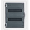 Verdeelkast opbouw 24 modules + terminal bars inc