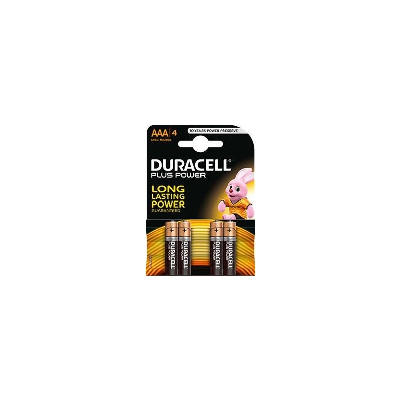 Duracell ML Plus MN2400 AAA LR03 1,5V 4 pcs Duracell ML Plus MN2400 AAA LR03 1,5V 4 pcs