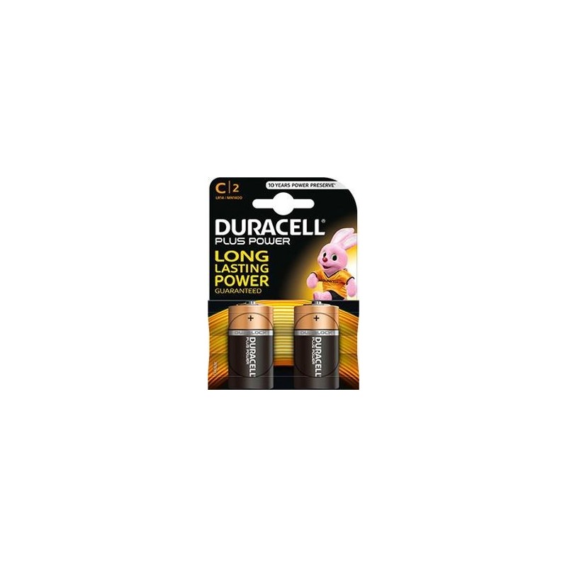 Duracell ML Plus MN1400 C LR14 1,5V Blister 2 Duracell ML Plus MN1400 C LR14 1,5V Blister 2