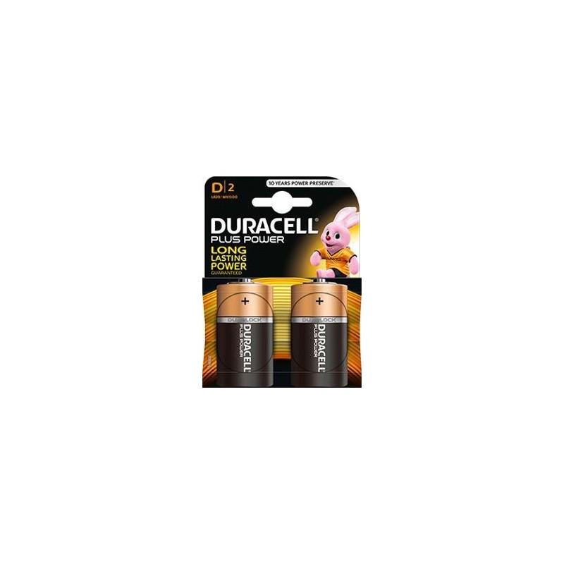 Duracell ML Plus MN1300 D LR20 1,5V Blister 2 Duracell ML Plus MN1300 D LR20 1,5V Blister 2