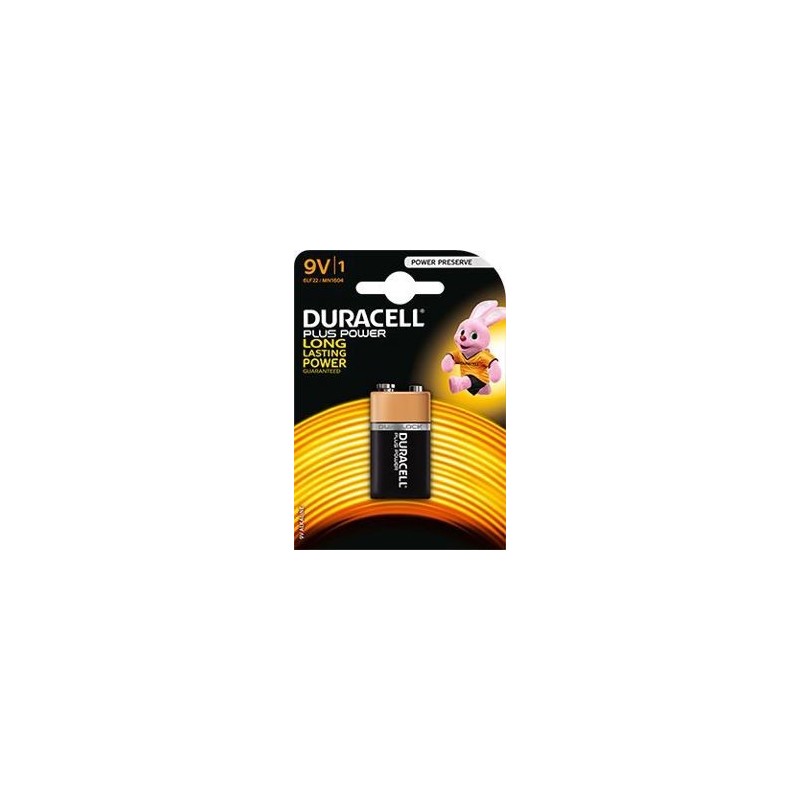 Duracell ML Plus MN1604 9V 6LR61 Blister 1 Duracell ML Plus MN1604 9V 6LR61 Blister 1