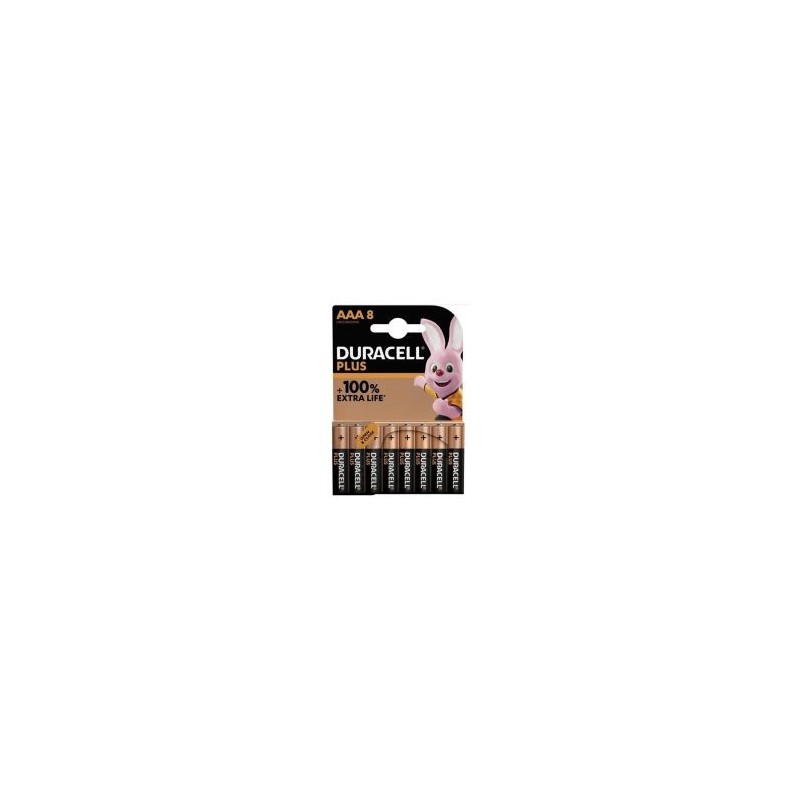 Duracell ML Plus MN2400 AAA LR03 1,5V 8 pcs Duracell ML Plus MN2400 AAA LR03 1,5V 8 pcs