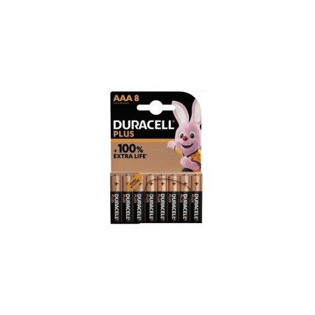 Duracell ML Plus MN2400 AAA LR03 1,5V  8 pcs