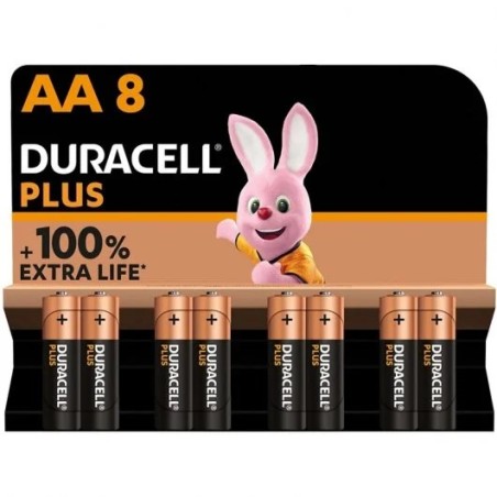 Duracell ML Plus MN1500 AA LR06 1,5V  8 pcs