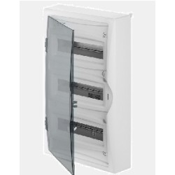 Verdeelkast opbouw 36 modules + terminal bars inc