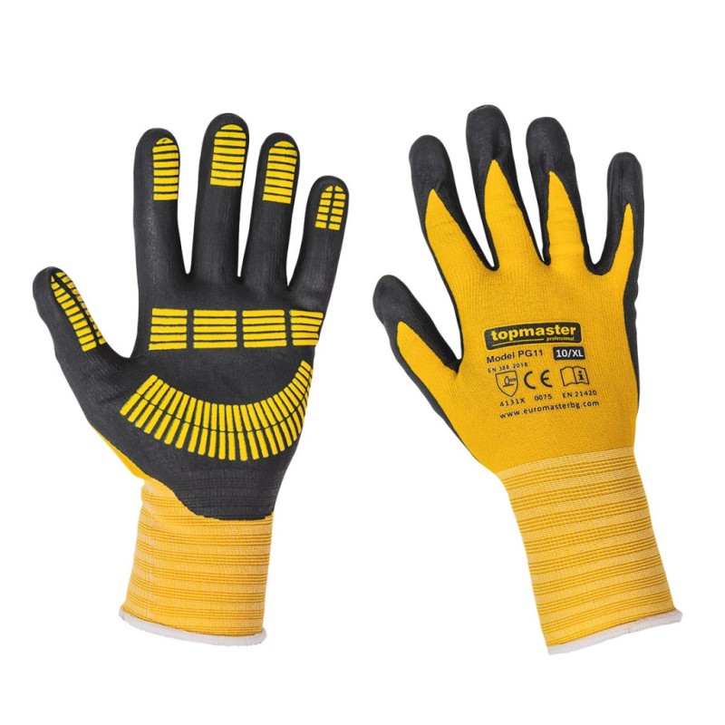 Werkhandschoenen Safety gloves PG11 GRIP TMP Werkhandschoenen Safety gloves PG11 GRIP TMP