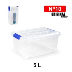 Opbergbox + deksel 5L  -n°10- 29x19x14cm
