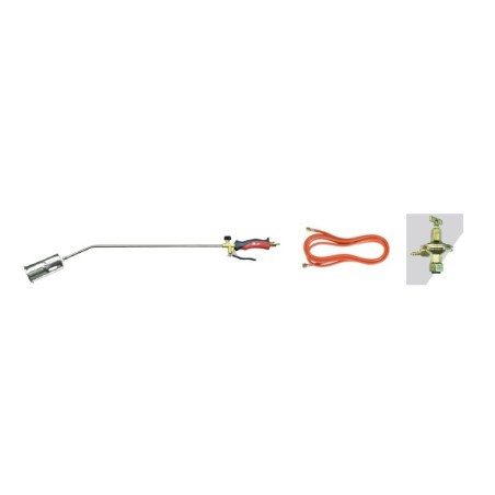 Dakbrander + 10m slang + 60cm lengte+regelaar