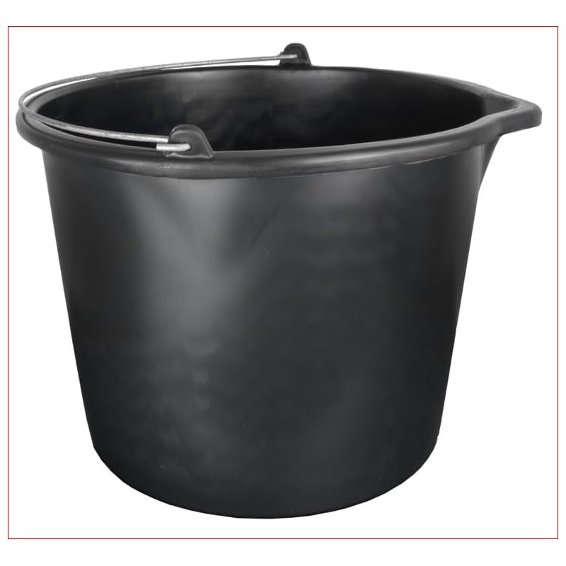 Bouwemmer 20 liter schenktuit