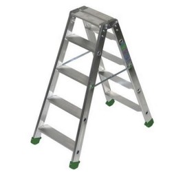 Aluminium ladder 2 x 5 treden - EN -131 -