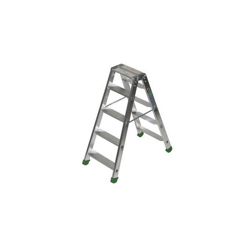 Aluminium ladder 2 x 5 treden - EN -131 - Aluminium ladder 2 x 5 treden - EN -131 -