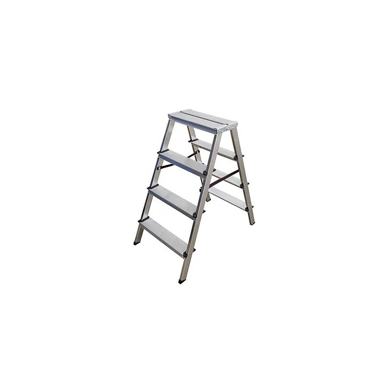 Aluminium ladder 2 x 4 treden  -EN-131-