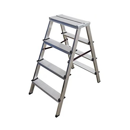 Aluminium ladder 2 x 4 treden  -EN-131-