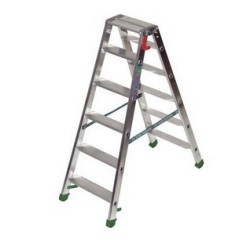 Aluminium ladder 2 x 6 treden - EN-131