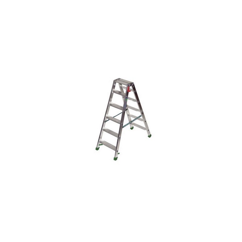 Aluminium ladder 2 x 6 treden - EN-131 Aluminium ladder 2 x 6 treden - EN-131