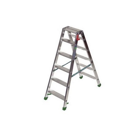 Alu. échelle 2 x 6 marches- EN-131