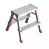 Aluminium ladder 2 x 2 treden - EN-131 -