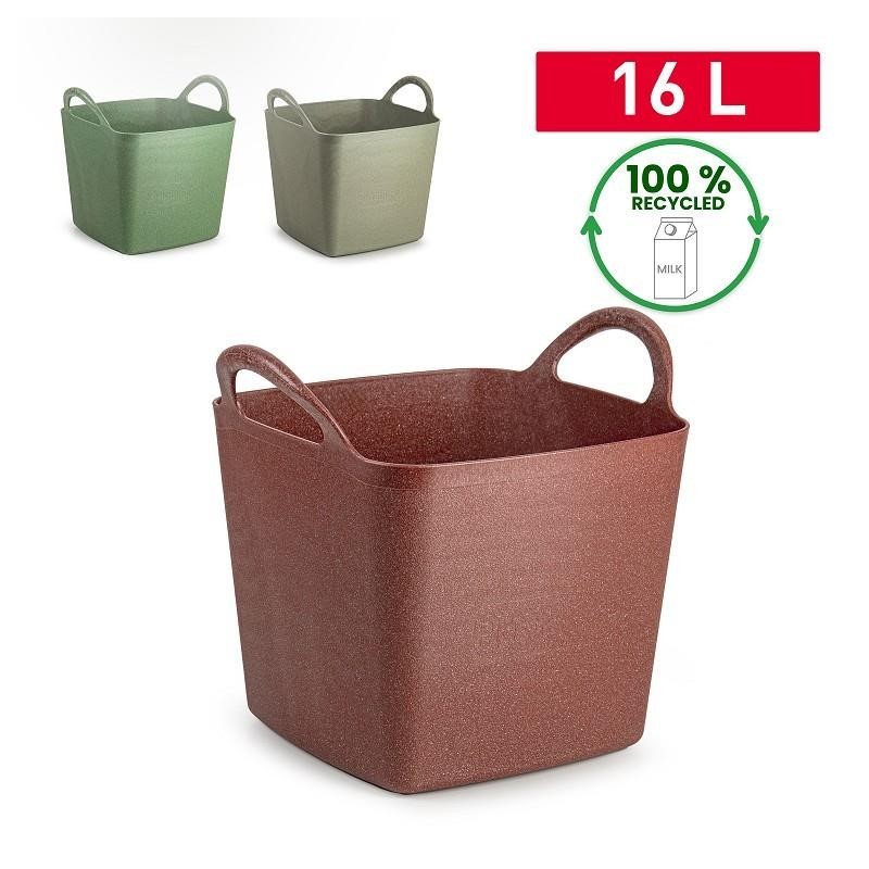 Tuin - Flexitub 16L - square - colored Tuin - Flexitub 16L - square - colored