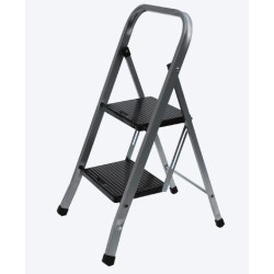 Huishoudtrapladder 2 treden  - L44xP53x77 cm.