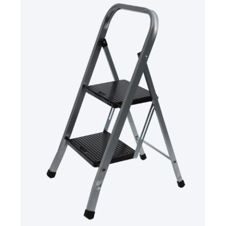 Huishoudtrapladder 2 treden  - L44xP53x77 cm.