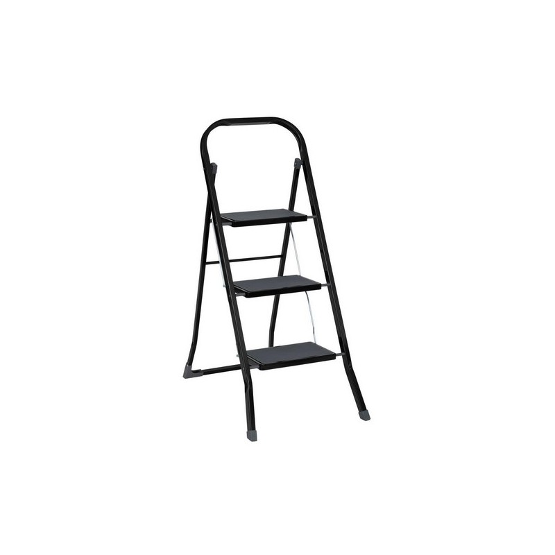 Huishoudtrapladder 3 treden - L45xP73x102 cm. Huishoudtrapladder 3 treden - L45xP73x102 cm.