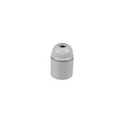 DOUILLE LAMPE E27 BLANC BAKELITE