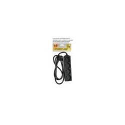 stekkerblok 4 + A-Pin + 1,5m kabel zwart