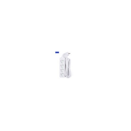stekkerblok 4 + A-Pin + 3m kabel wit