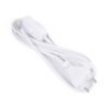 CORDON D'ALIMENTATION+FICHE+INTERRUPT 2M BLANC