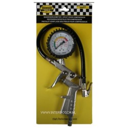bandendrukmeter + spuit/voor compressor