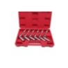 BOUGIESLEUTEL SET VERLENGD 3/8" 6 DLG