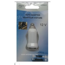 adapter auto 12V USB mini