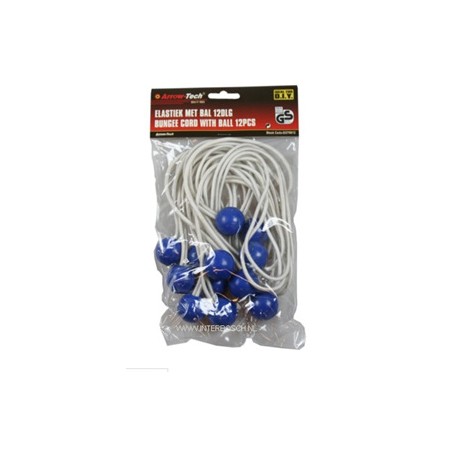 élastique avec bille 12 pcs
