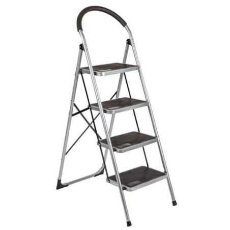 Comfort trapladder 4 steps  hoogte 136 cm
