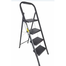Huishoudtrapladder 4 treden  -  L45xP85x125 cm