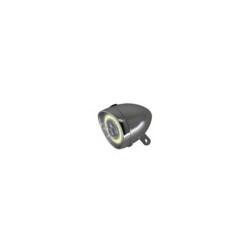 FIETSKOPLAMP COB CHROOM