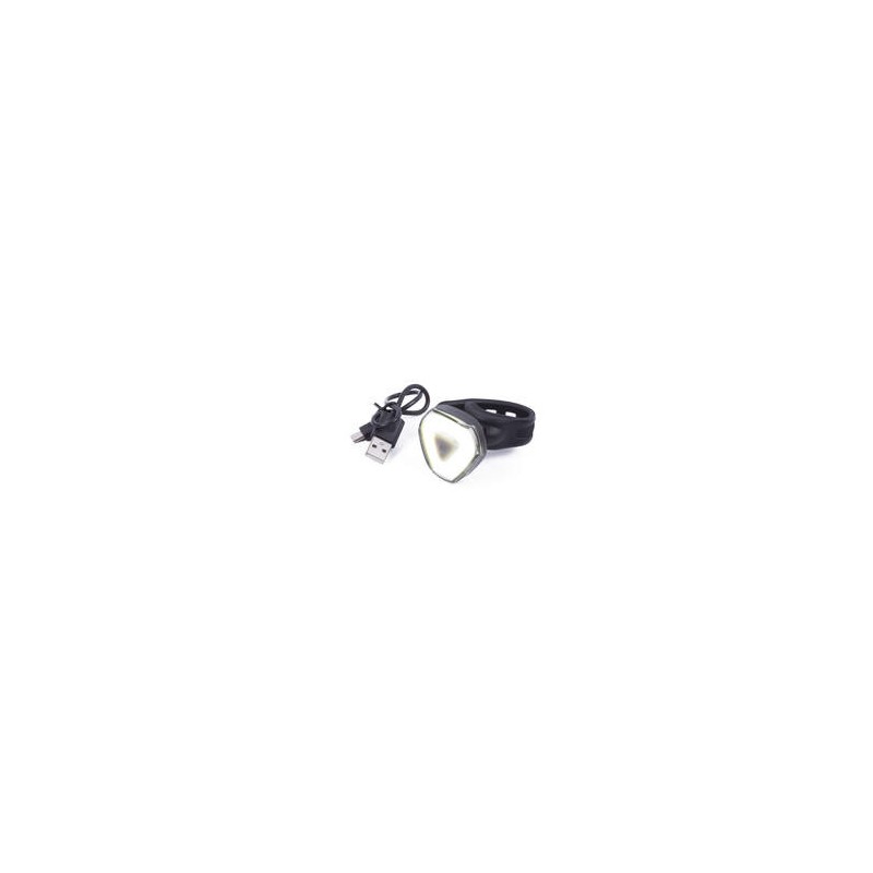 Fietslamp LED USB oplaadbaar wit