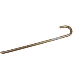 grondpen gebogen diam 15x380mm