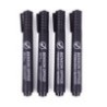 Feutre permanent 4 PCS zwart profi