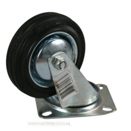 roulette pivotante 125 mm