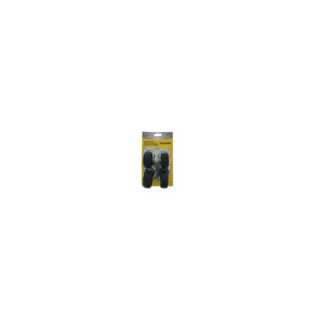zwenkwiel set 4 x 50mm zwart