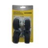 zwenkwiel set 4 x 50mm zwart