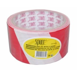 Afzetlint rood/wit 50 mtr